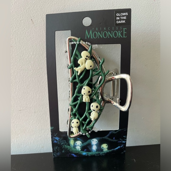 Studio Ghibli Princess Mononoke Kodama Claw Hair Clip - Picture 3 of 5